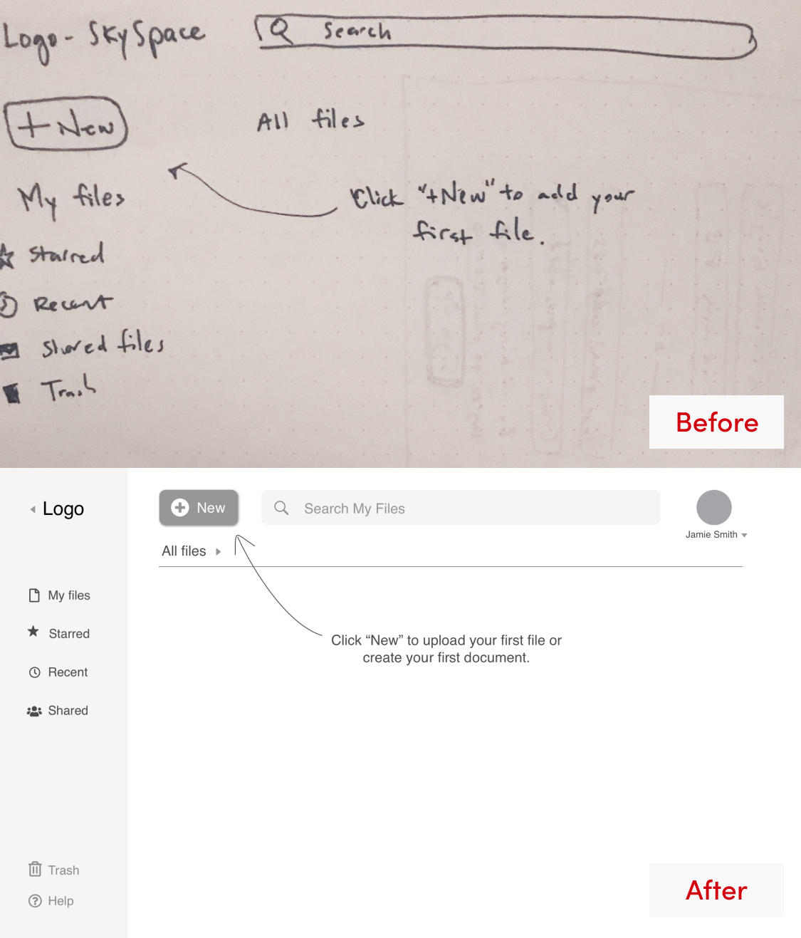 lofi wireframes